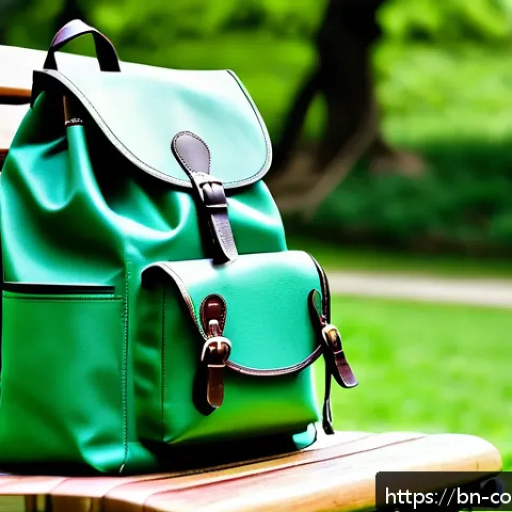 야외 학습을 위한 필요한 도구 - A portable, lightweight, waterproof backpack with multiple small pockets, designed for outdoor study...